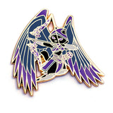 Amethyst Archer - Ranger Class - Winged Crystal Weapon - RPG Black Cat S4 - Hard Enamel Pin