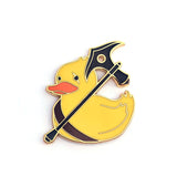 Ducky Barbarian Class - RPG Yellow Duck - Hard Enamel Pin