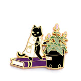 Botany Cat - Hard Enamel Pin
