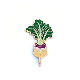 Turnip Cat - Catnip - Hard Enamel Pin