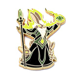 Greatfather Bun - Bunny Warlock Class - RPG Black Cat - Hard Enamel Pin