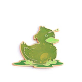 Gelatinous Ducky - RPG Yellow Duck - Hard Enamel Pin