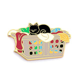 Laundry Cat - Hard Enamel Pin