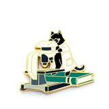 Microbiology Cat - Hard Enamel Pin