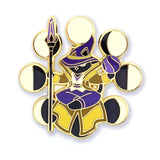 Moon Mage Lunar Sorcerer- RPG Black Cat - Hard Enamel Pin