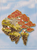 Sky Fox Island - Limited Edition Hard Enamel Pin Set
