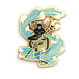 Capricorn Tranquility Druid - RPG Black Cat S4 - Hard Enamel Pin