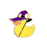 Ducky Wizard Class - RPG Yellow Duck - Hard Enamel Pin