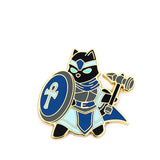 Cleric Class - RPG Black Cat - Hard Enamel Pin