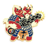 Oni Ogre Cat- RPG Black Cat - Hard Enamel Pin
