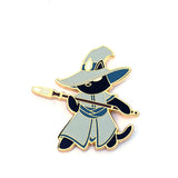 Wizard Class - RPG Black Cat - Hard Enamel Pin