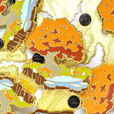 The Double Fox Cycle - Limited Edition Hard Enamel Pins