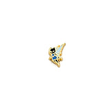 Tiny Cat Fairy - Hard Enamel Pin - Board Filler