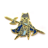 Fighter Class - RPG Black Cat Series 2 - Hard Enamel Pin