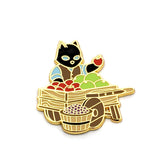 Fruit Vendor- RPG Black Cat Series 2 - Hard Enamel Pin