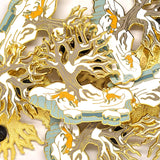 The Double Fox Cycle - Limited Edition Hard Enamel Pins