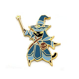 Wizard Class - RPG Black Cat Series 2 - Hard Enamel Pin
