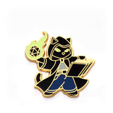 Game Master - RPG Black Cat - Hard Enamel Pin