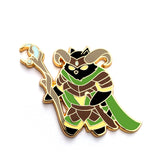 Druid Class - RPG Black Cat - Hard Enamel Pin