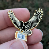 Delivery Raven - Hard Enamel Pin