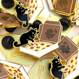 Pizza Cat - Hard Enamel Pin