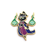 Genie Warlock Class - RPG Black Cat S3 - Hard Enamel Pin