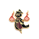 Red Genie Warlock Class - RPG Black Cat S3 - Hard Enamel Pin
