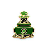 St. Patrick's Day Cat - Hard Enamel Pin