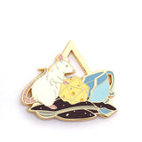 Fancy Rat D20 - Trash Rolls - Hard Enamel Pin