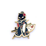 Samurai - RPG Black Cat Series 2 - Hard Enamel Pin