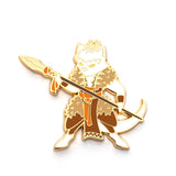 Druid Class - RPG Dragon Cat - Hard Enamel Pin