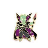 Herald of Madness - RPG Octopus Monster Cat - Hard Enamel Pin