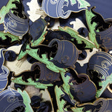 Spilled Cauldron Cat - Hard Enamel Pin