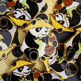 Tipsy Panda Pin - Hard Enamel Pin