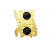 Herald of Madness - RPG Octopus Monster Cat - Hard Enamel Pin