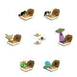 Tiny Cupcake - Hard Enamel Pin - Board Filler
