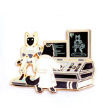 Android Robotics Cat - Hard Enamel Pin