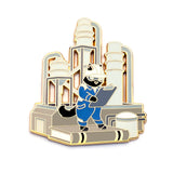 Chemical Engineering Cat Hard Enamel Pin