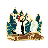Cryptozoology Cat Bigfoot - Hard Enamel Pin