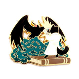 Cryptozoology Cat Mothman - Hard Enamel Pin