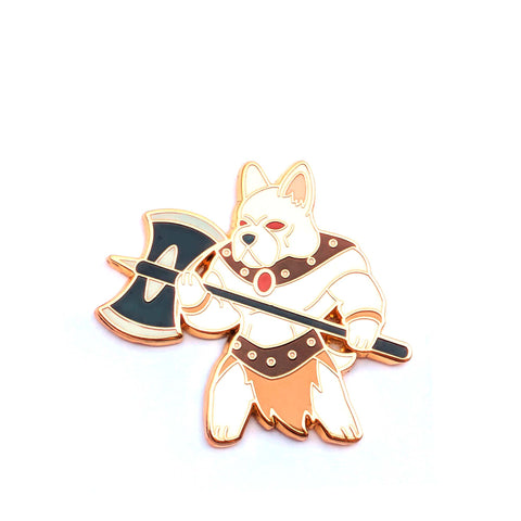 Dog Barbarian - Hard Enamel Pin - S5