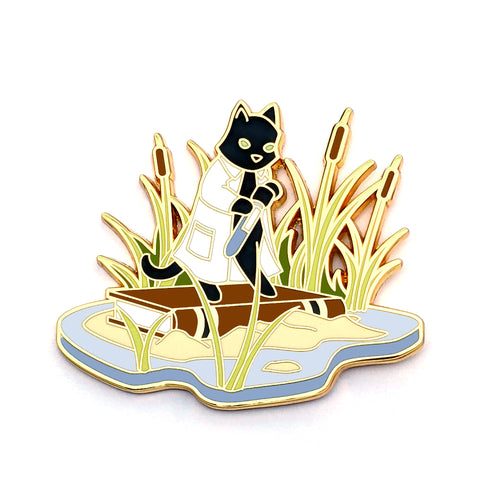 Ecology Cat - Hard Enamel Pin