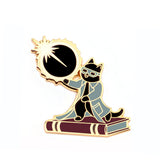 Total Solar Eclipse Cat - Hard Enamel Pin
