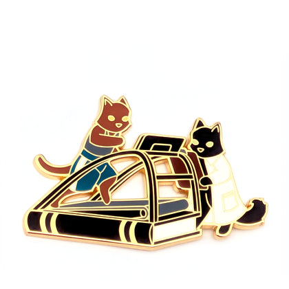 Exercise Science Cat - Hard Enamel Pin