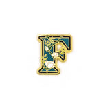 Floral Alphabet - Hard Enamel Pin
