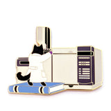 GC-MS Lab Cat Hard Enamel Pin