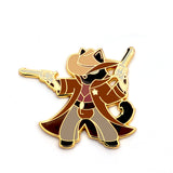 Gunslinger Class - RPG Cat - Hard Enamel Pin