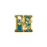 Floral Alphabet - Hard Enamel Pin