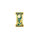 Floral Alphabet - Hard Enamel Pin