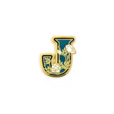 Floral Alphabet - Hard Enamel Pin